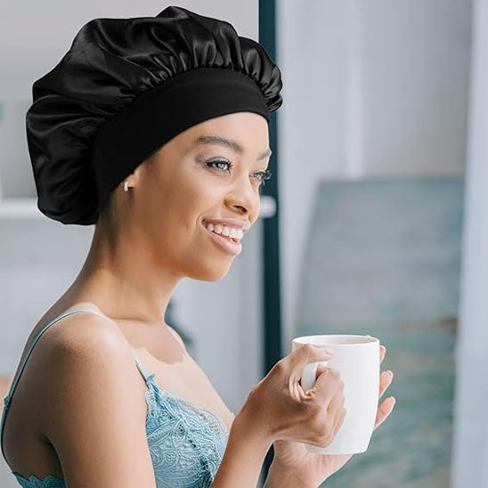 Bonnet en satin