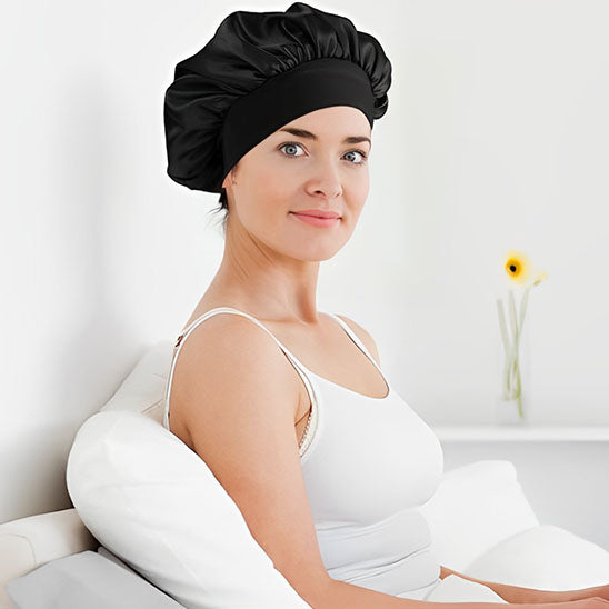 Bonnet en satin