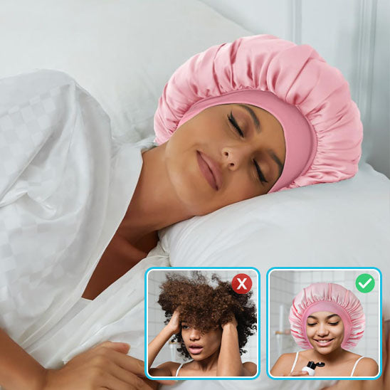 Bonnet en satin