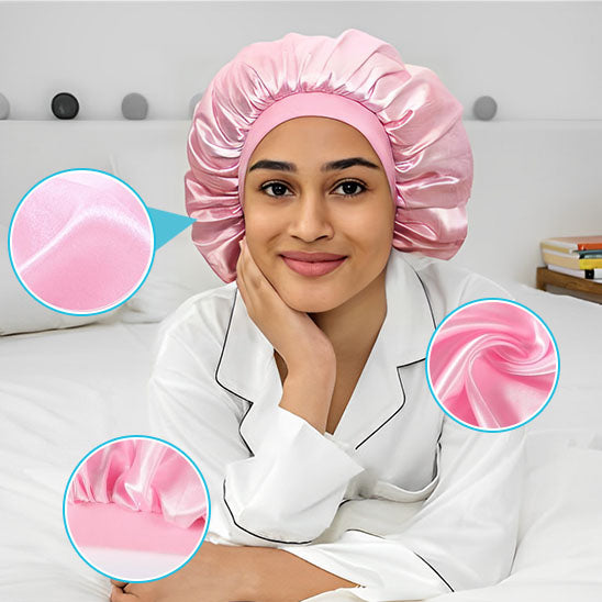 Bonnet en satin