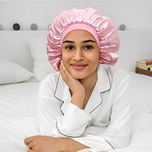 Bonnet en satin